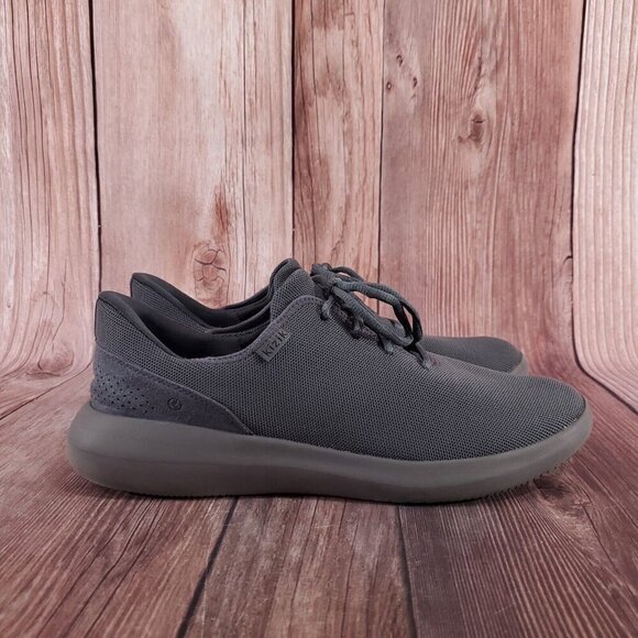 *READ* Kizik Unisex Size M12 W13.5 Madrid Eco Knit Shoes Graphite Hands Free - Picture 4 of 14